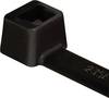 HellermannTyton 111-03260 T30R-W-BK-C1 Kabelbinder 150 mm 3.50 mm Zwart Weerbestendig 100 stuk(s)