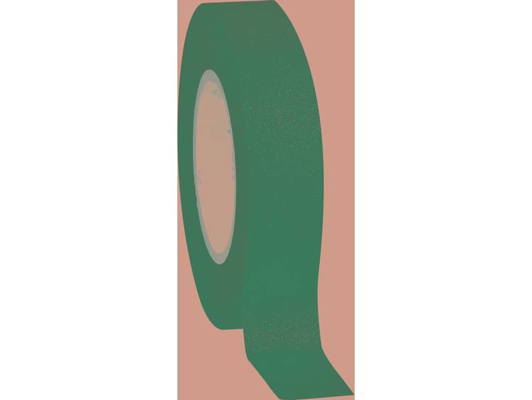 Gewoven plakband (l x b) 10 m x 15 mm Groen Acryl gecoate rayonstof 800 Coroplast Inhoud: 1 rollen