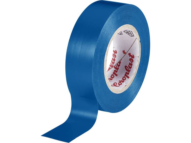 Coroplast 302 PVC-isolatietape (l x b) 25 m x 15 mm Blauw PVC Inhoud: 1 rollen