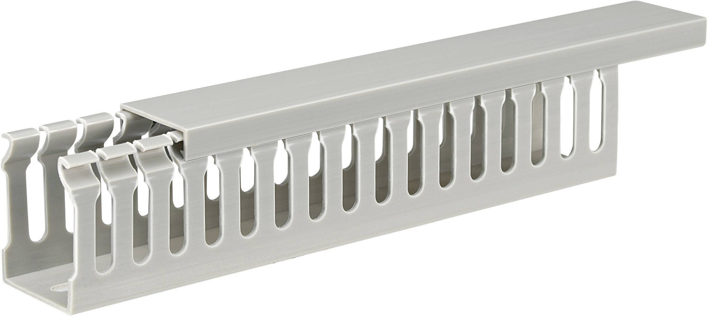 Sygonix SY-5045590 Kabelgoot (l x b x h) 2000 x 33 x 45 mm 1 stuk(s) Grijs