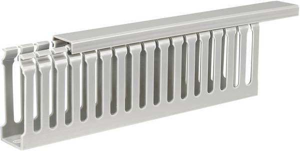 Sygonix SY-5045588 Kabelgoot  (l x b x h) 2000 x 25 x 65 mm 1 stuk(s) Grijs