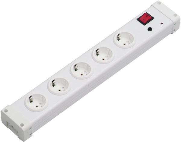 Ehmann Vario Combi 0140x0051 5-voudig Stekkerdoosmodule met schakelaar