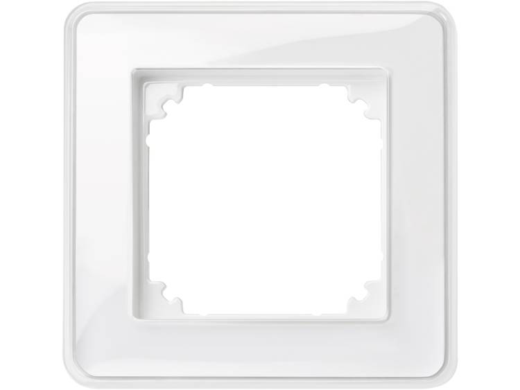 Merten 1-voudig Frame M-Creativ Transparant, Polar-wit MEG4010-3500