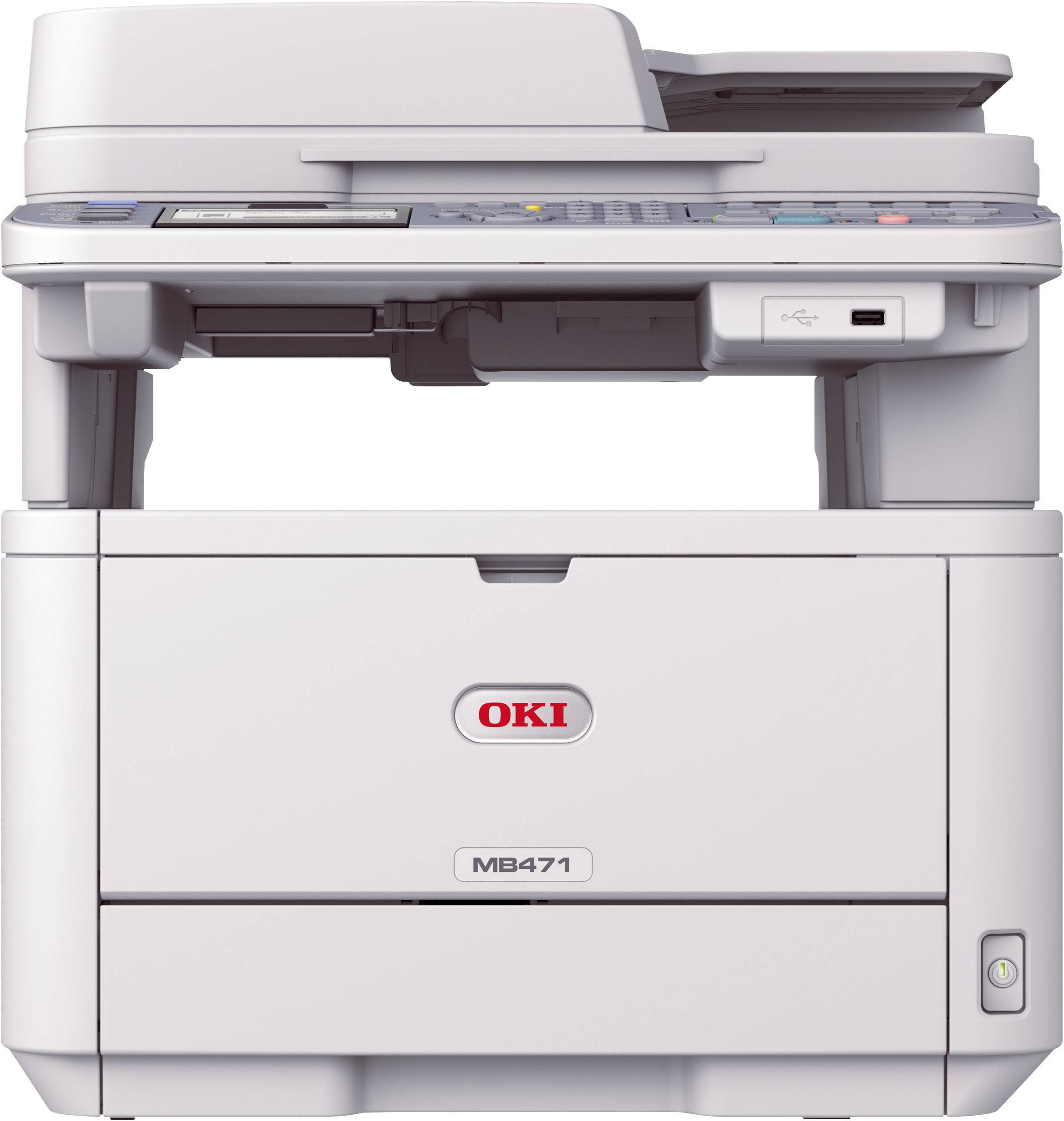 Oki mb471w сброс счетчика тонера