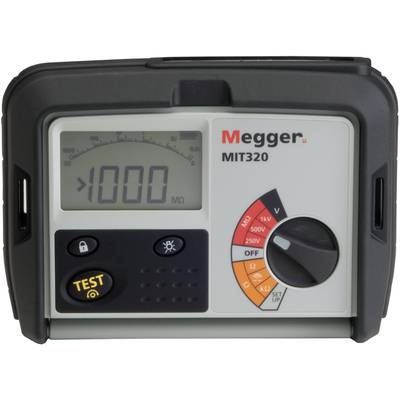 Megger MIT330-DE Isolatiemeter  250 V, 500 V, 1000 V 999 MΩ