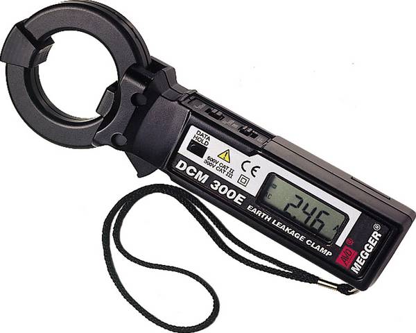 Megger DCM300E Stroomtang, Multimeter Digitaal Datalogger CAT II 600 V, CAT III 300 V Weergave (counts): 3200