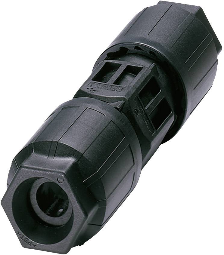 Phoenix Contact 1403838 Ronde connector Aansluitclip Serie (ronde connectoren): QUICKON Totaal aantal polen: 4 + PE 1 st