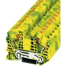 Phoenix Contact 3212147 Aardklem 3-etages 12.2 mm Snelaansluiting Toewijzing: Terre Groen, Geel 1 stuk(s) Piece
