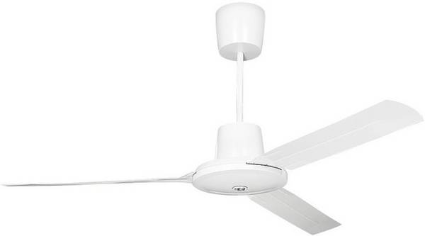 Vortice Nordik Evolution 140 WE Plafondventilator  70 W (Ø x h) 142 cm x 325 mm Wit Met wintermodus, Lampaanbouw mogelijk