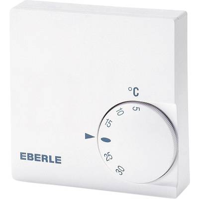Eberle 111 1102 51 100 RTR-E 6124 Kamerthermostaat Opbouw (op muur) Dagprogramma Verwarmen met temperatuurverlaging* 1 s