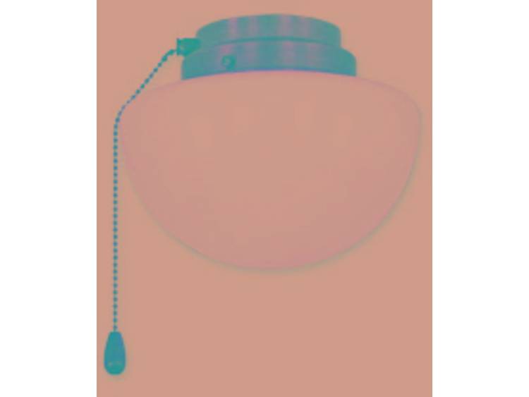 CasaFan 1S MA HALVE BOL Lamp voor plafondventilator Opaalglas (glanzend)