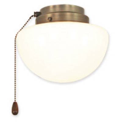 CasaFan 1S MA HALBKUGEL Lamp voor plafondventilator   Opaalglas (glanzend)