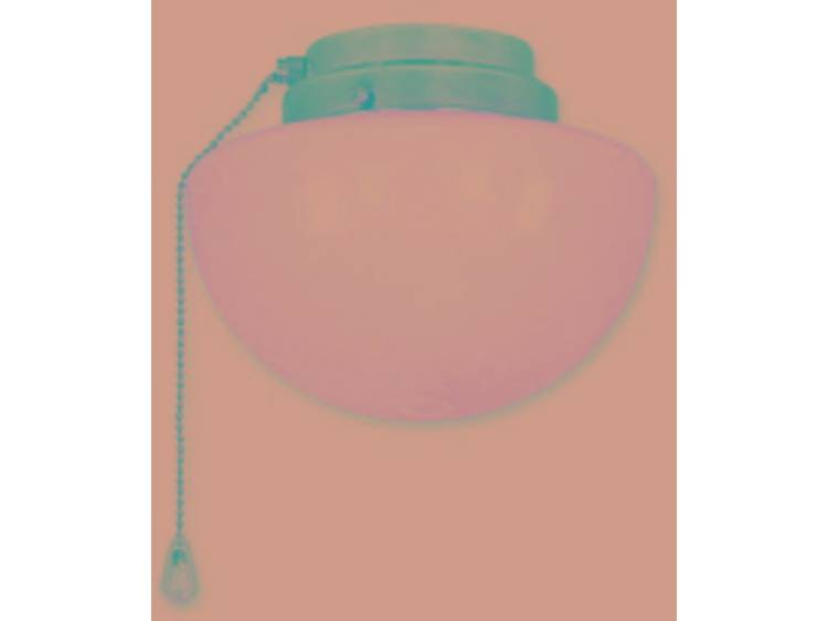 CasaFan 1S CH HALVE BOL Lamp voor plafondventilator Opaalglas (glanzend)