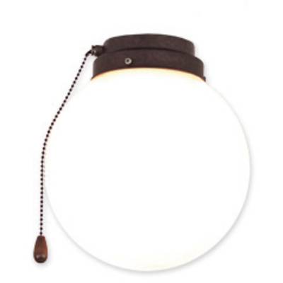 CasaFan 1K BA KUGEL Lamp voor plafondventilator   Opaalglas (glanzend)