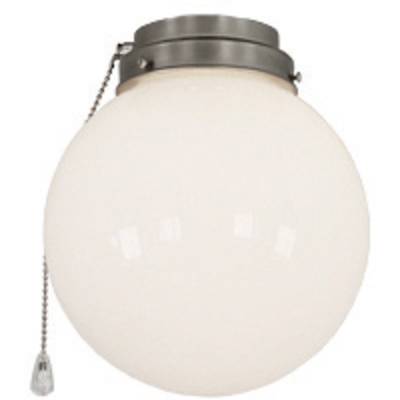 CasaFan 1K BN KUGEL Lamp voor plafondventilator   Opaalglas (glanzend)