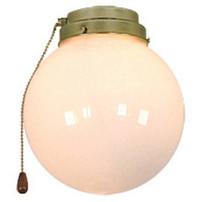 CasaFan 1K MP KUGEL Lamp voor plafondventilator   Opaalglas (glanzend)