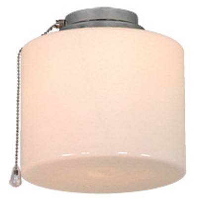 CasaFan 1B CH ZYLINDER GESCHL. Lamp voor plafondventilator   Opaalglas (glanzend)
