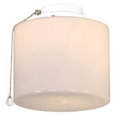 CasaFan 1B WE ZYLINDER GESCHL. Lamp voor plafondventilator   Opaalglas (glanzend)