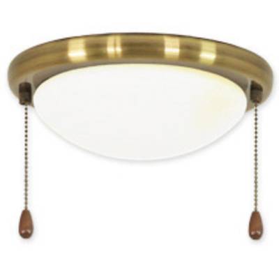 CasaFan 15R MA FLACHE SCHALE Lamp voor plafondventilator   Opaalglas (mat)