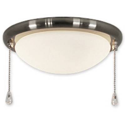 CasaFan 15R BN FLACHE SCHALE Lamp voor plafondventilator   Opaalglas (mat)