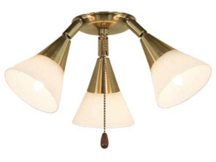 CasaFan 16 MA 3 SPOTS Lamp voor plafondventilator Opaalglas
