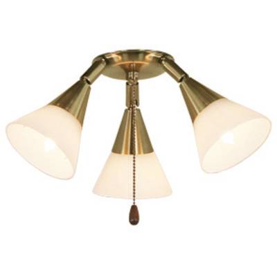 CasaFan 16 MA 3-STRAHLER Lamp voor plafondventilator   Opaalglas
