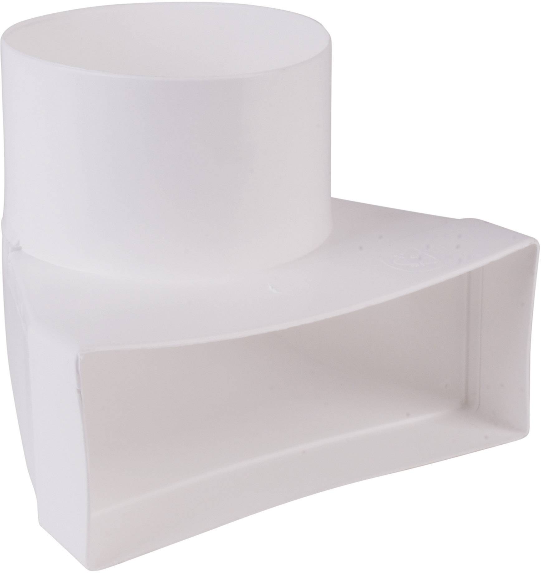 Wallair N15840 Vlakkanaal ventilatiesysteem 150 Afbuigstuk
