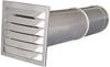 Wallair N37849 Energiebesparende muurdoorvoer RVS Geschikt voor buisdiameter: 12.5 cm