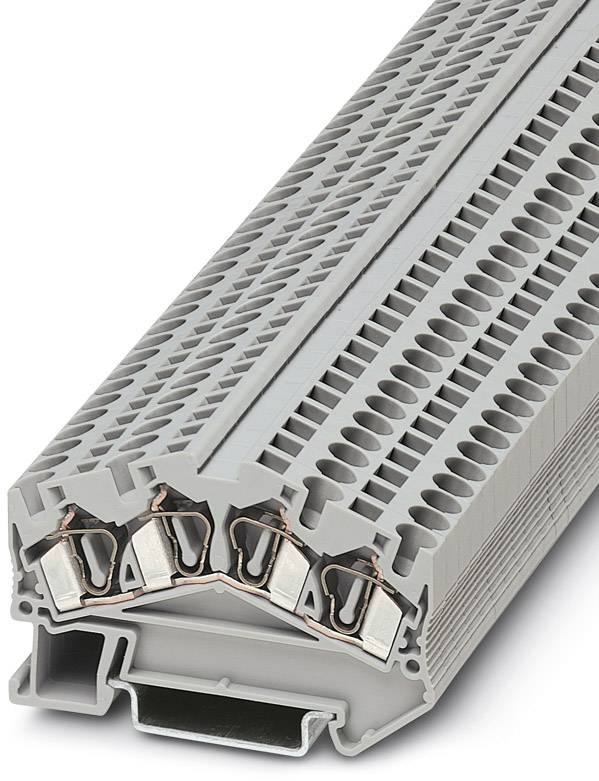 Phoenix Contact 3036301 Doorgangsserieklem 6.2 mm Spanveer Blauw 50 stuk(s) Piece