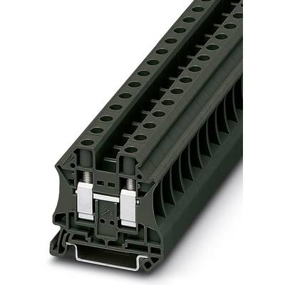 Phoenix Contact 3046320 Doorgangsserieklem 10.2 mm Schroeven Zwart 50 stuk(s)