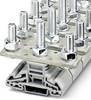 Phoenix Contact 3049563 Verbinder voor hoge stroomsterkten 32 mm Boutaansluiting Grijs 10 stuk(s)