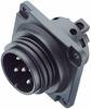 binder 99-000-05 Ronde connector Schroefvergrendeling Totaal aantal polen: 4 + PE Serie (ronde connectoren): 694 20 stuk(s)
