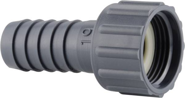 Ebara 6000000421  Kunststof Slangstuk 24,2 mm (3/4") binnendraad, 19 mm (3/4") Ø
