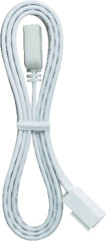 Een zwarte HDMI-kabel die in een lus is gelegd. Het heeft twee aansluitingen aan de uiteinden.