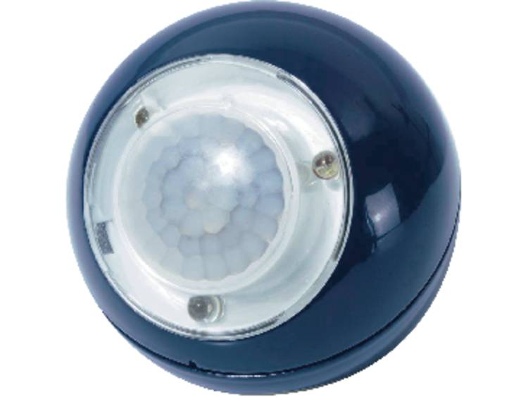 Kleine mobiele lamp met bewegingsmelder LED GEV Blauw
