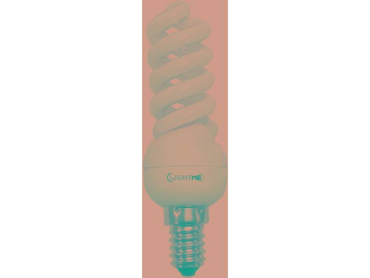 LightMe Spaarlamp 104 mm 230 V E14 11 W Energielabel: A Spiraal Inhoud: 1 stuks