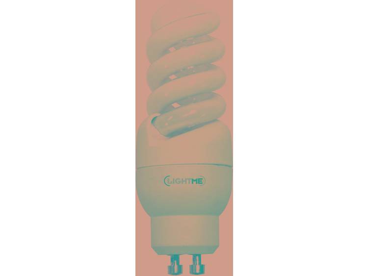 LightMe Spaarlamp 90 mm 230 V GU10 9 W Energielabel: A Spiraal Inhoud: 1 stuks