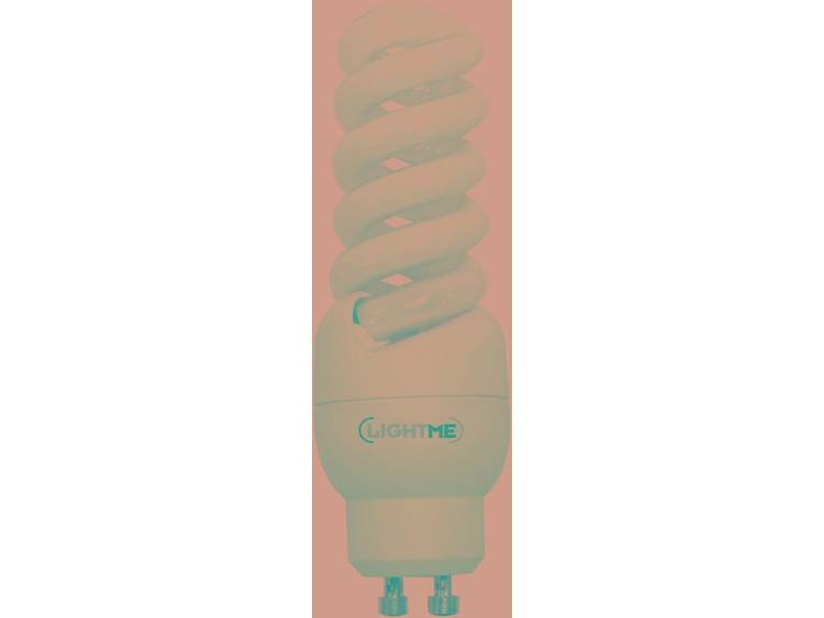 LightMe Spaarlamp 99 mm 230 V GU10 11 W = 50 W Warmwit Energielabel: A Spiraal Inhoud: 1 stuks