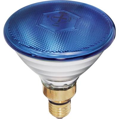 wol Transparant Registratie Par-38 FL blau Halogeenlamp voor lichteffect 230 V E27 80 W Blauw Dimbaar  kopen ? Conrad Electronic