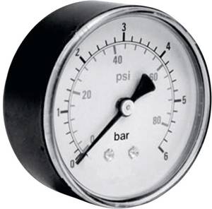 01938 Manometer met aansluiting achter