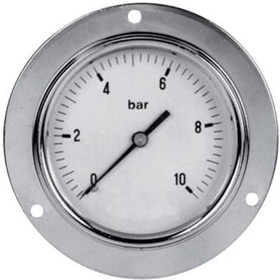 ICH Manometer 304.63.10  Aansluiting (manometer): Achterkant 0 tot 10 bar Schroefdraad (buiten) 1/4" 1 stuk(s)