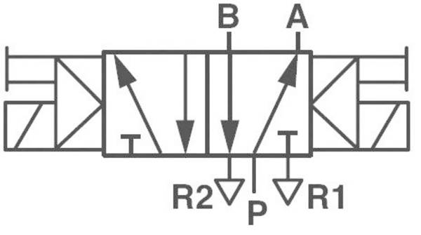 IMI NORGREN Mechanisch bedienbaar pneumatisch ventiel V50A511A-A213A  24 V/DC Materiaal (behuizing) Aluminium Afdichtmateriaal NBR 1 stuk(s)