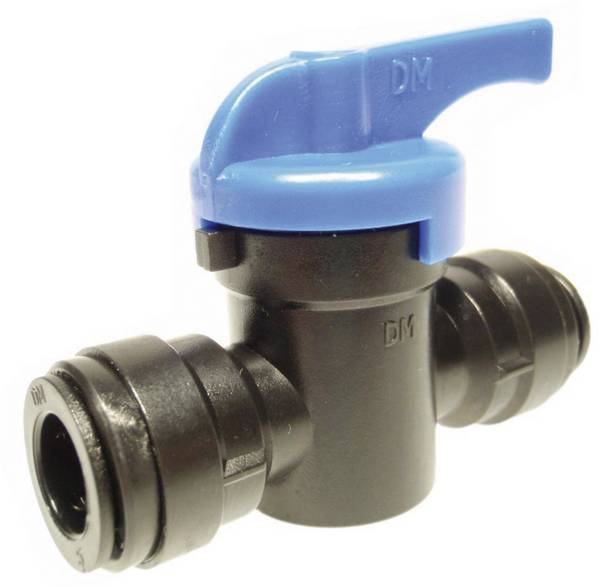 DM-Fit AHUC0606M Kogelkraan slang 6mm Insteek x slang 6mm Insteek POM