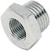 ICH 20906 Verloopnippel parallel G1/2" Bu x G1/8" Bi Ms/vern.
