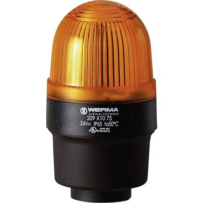 Werma Signaltechnik Signaallamp  209.320.68 209.320.68  Geel Flitslicht 230 V/AC 