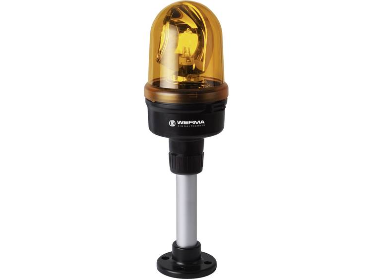 Werma Signaltechnik 885.310.75 Draaispiegellamp RM 885 24 V DC-AC Stroomverbruik 1 A Kleur Geel Veil