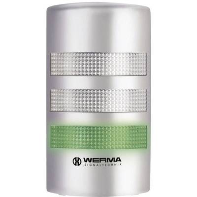 Werma Signaltechnik Combi-signaalgever LED Werma  Continulicht, Knipperlicht 24 V/DC 85 dB
