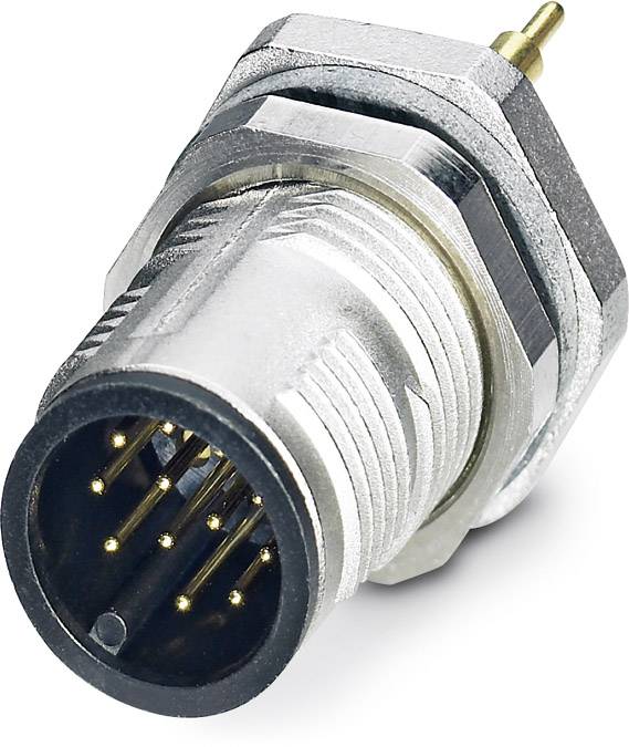Phoenix Contact 1437106 Sensor/actuator inbouwconnector M12 Aantal polen (sensoren): 12 Stekker, inbouw 20 stuk(s)