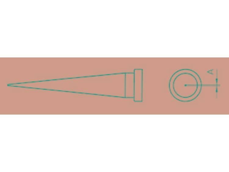 Weller LT-1L Soldeerpunt Langwerpige conische vorm Grootte soldeerpunt 0.2 mm