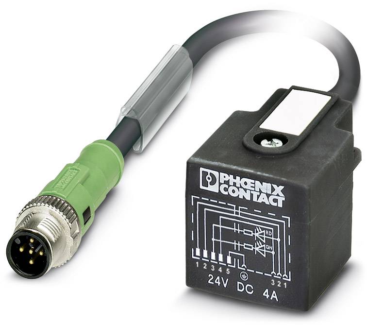 Phoenix Contact SAC-5P-MS/ 0,6-PUR/AD-2L SCO 1435043 Inhoud: 1 stuk(s)